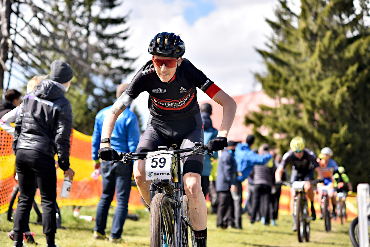 Zwischendurch einige Rennen mit dem Bike